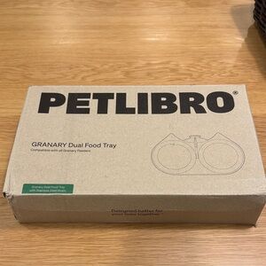 Petlibro Granary Dual Food Tray - White